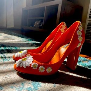 Dolce and Gabbana chunky heels